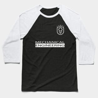 Mechanical engineering mechanics engineer logo Baseball T-Shirt
